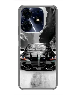 Чехол для TECNO Spark 10 Pro с картинкой «BMW — акварельный дрифт» Чехол для TECNO Spark 10 Pro с картинкой «BMW — акварельный дрифт»