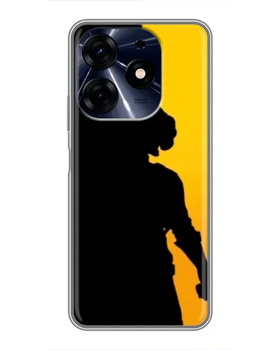 Чехол для TECNO Spark 10 Pro с картинкой «Тень воина PUBG»