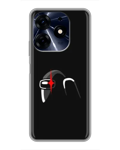 Чехол для TECNO Spark 10 Pro с картинкой «Among Us шлем» Чехол для TECNO Spark 10 Pro с картинкой «Among Us шлем»