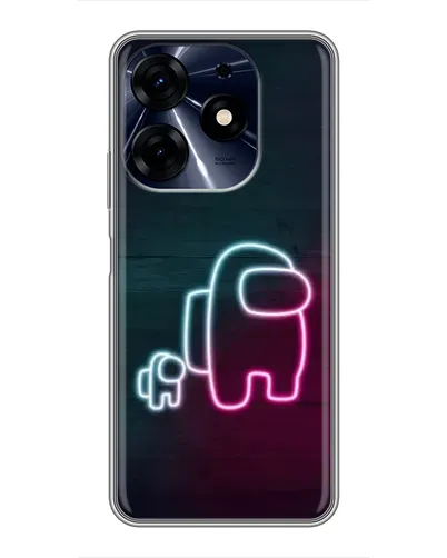Чехол для TECNO Spark 10 Pro с картинкой «Among Us неон-арт» Чехол для TECNO Spark 10 Pro с картинкой «Among Us неон-арт»