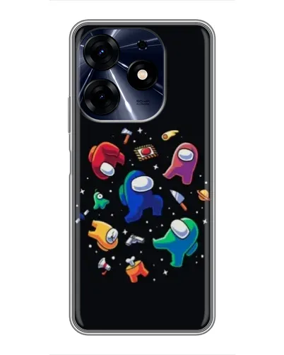 Чехол для TECNO Spark 10 Pro с картинкой «Among Us космос» Чехол для TECNO Spark 10 Pro с картинкой «Among Us космос»