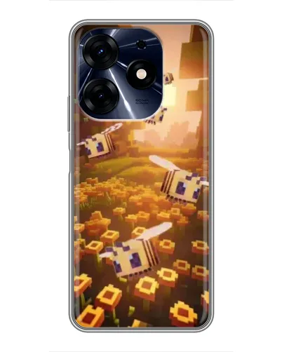 Чехол для TECNO Spark 10 Pro с картинкой «Поле подсолнухов» Чехол для TECNO Spark 10 Pro с картинкой «Поле подсолнухов»