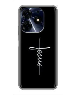 Чехол для TECNO Spark 10 Pro с картинкой «Тонкая линия веры»