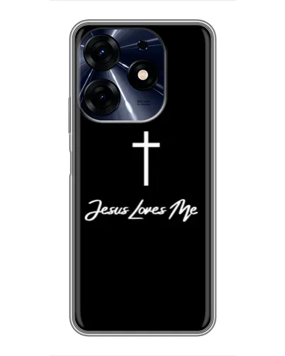 Чехол для TECNO Spark 10 Pro с картинкой «Иисус любит тебя» Чехол для TECNO Spark 10 Pro с картинкой «Иисус любит тебя»