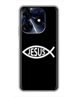 Чехол для TECNO Spark 10 Pro с картинкой «Классический Jesus»