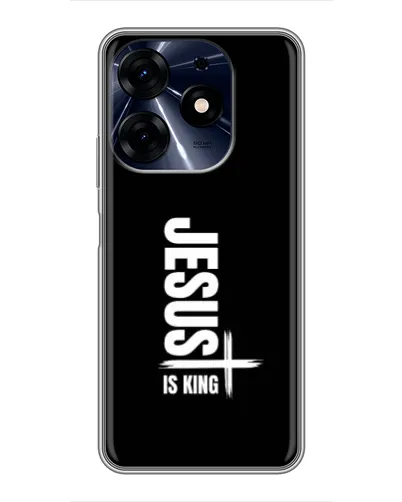 Чехол для TECNO Spark 10 Pro с картинкой «Вертикаль веры Jesus» Чехол для TECNO Spark 10 Pro с картинкой «Вертикаль веры Jesus»