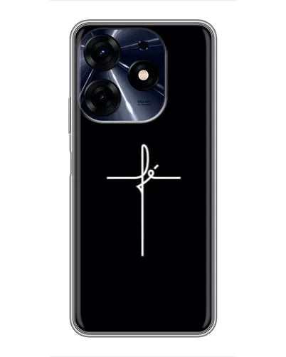 Чехол для TECNO Spark 10 Pro с картинкой «Тонкий крест» Чехол для TECNO Spark 10 Pro с картинкой «Тонкий крест»