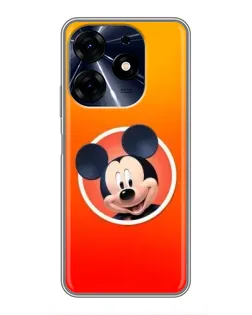 Чехол для TECNO Spark 10 Pro с картинкой «Mickey в круге»