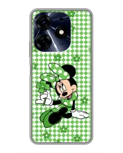 Чехол для TECNO Spark 10 Pro с картинкой «Mickey в клетку»
