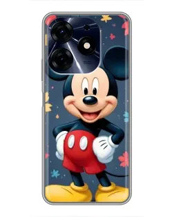 Чехол для TECNO Spark 10 Pro с картинкой «Осенний Mickey Mouse»