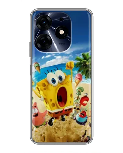 Чехол для TECNO Spark 10 Pro с картинкой «Развлечения на пляже»