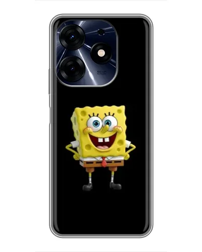 Чехол для TECNO Spark 10 Pro с картинкой «Классический Губка Боб»