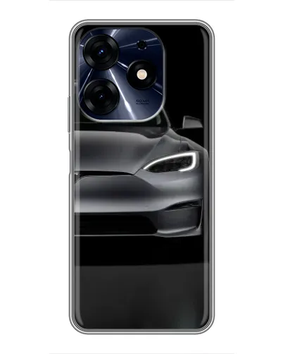 Чехол для TECNO Spark 10 Pro с картинкой «Tesla Model S Look» Чехол для TECNO Spark 10 Pro с картинкой «Tesla Model S Look»
