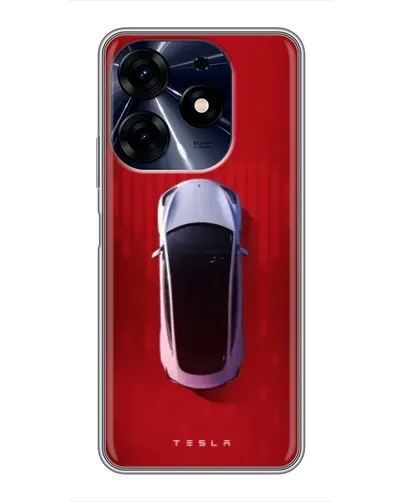 Чехол для TECNO Spark 10 Pro с картинкой «Tesla Top View» Чехол для TECNO Spark 10 Pro с картинкой «Tesla Top View»