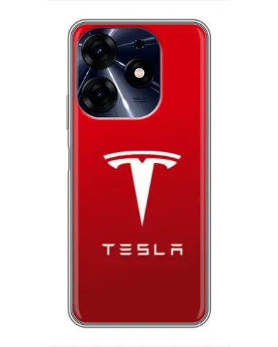 Чехол для TECNO Spark 10 Pro с картинкой «Tesla Red Classic» Чехол для TECNO Spark 10 Pro с картинкой «Tesla Red Classic»