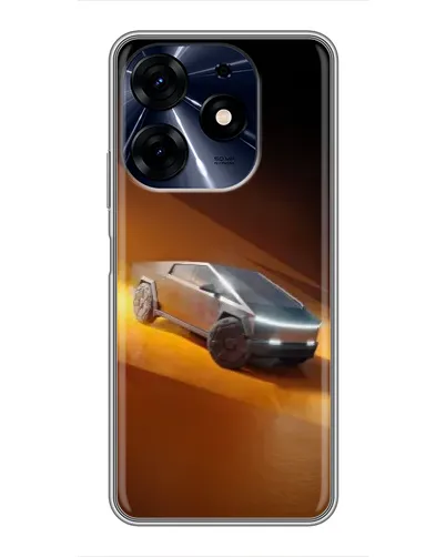 Чехол для TECNO Spark 10 Pro с картинкой «Cybertruck в пустыне» Чехол для TECNO Spark 10 Pro с картинкой «Cybertruck в пустыне»