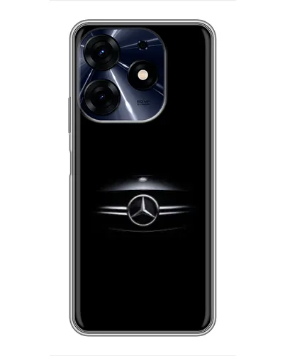 Чехол для TECNO Spark 10 Pro с картинкой «Mercedes — абстрактные линии» Чехол для TECNO Spark 10 Pro с картинкой «Mercedes — абстрактные линии»
