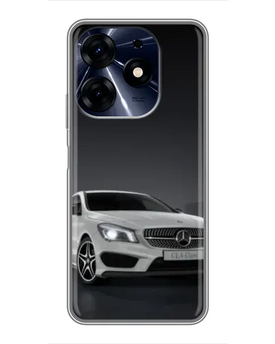 Чехол для TECNO Spark 10 Pro с картинкой «Mercedes AMG GT Silver» Чехол для TECNO Spark 10 Pro с картинкой «Mercedes AMG GT Silver»