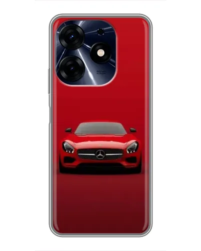 Чехол для TECNO Spark 10 Pro с картинкой «Красный Mercedes AMG» Чехол для TECNO Spark 10 Pro с картинкой «Красный Mercedes AMG»
