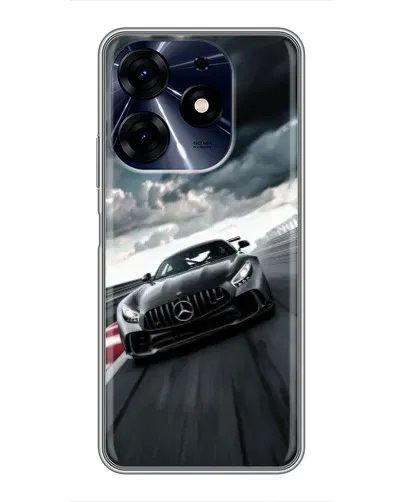 Чехол для TECNO Spark 10 Pro с картинкой «Гоночный Mercedes AMG» Чехол для TECNO Spark 10 Pro с картинкой «Гоночный Mercedes AMG»