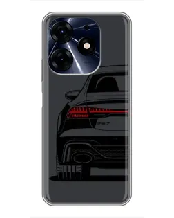 Чехол для TECNO Spark 10 Pro с картинкой «Задняя часть Audi — арт»