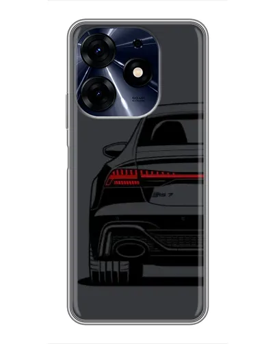 Чехол для TECNO Spark 10 Pro с картинкой «Задняя часть Audi — арт»
