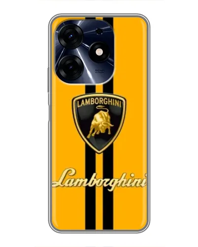 Чехол для TECNO Spark 10 Pro с картинкой «Lamborghini Stripe желтый» Чехол для TECNO Spark 10 Pro с картинкой «Lamborghini Stripe желтый»