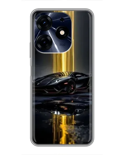 Чехол для TECNO Spark 10 Pro с картинкой «Ночной Lamborghini драйв» Чехол для TECNO Spark 10 Pro с картинкой «Ночной Lamborghini драйв»