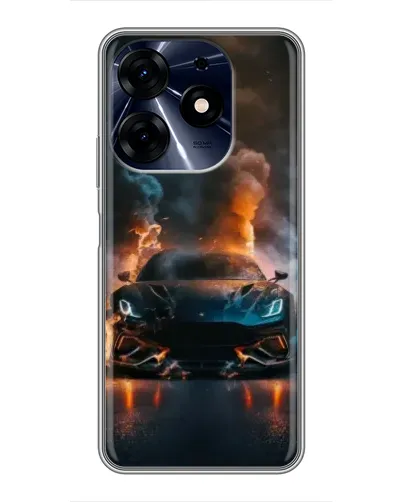 Чехол для TECNO Spark 10 Pro с картинкой «Lamborghini дымная эстетика» Чехол для TECNO Spark 10 Pro с картинкой «Lamborghini дымная эстетика»
