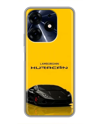 Чехол для TECNO Spark 10 Pro с картинкой «Lamborghini Huracan черный» Чехол для TECNO Spark 10 Pro с картинкой «Lamborghini Huracan черный»