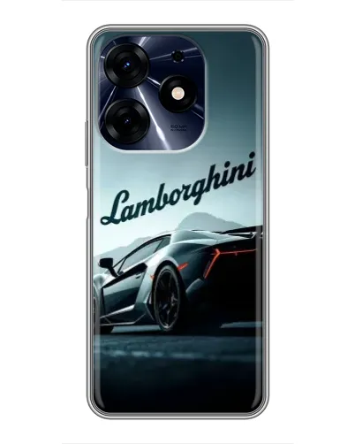 Чехол для TECNO Spark 10 Pro с картинкой «Классическая надпись Lamborghini» Чехол для TECNO Spark 10 Pro с картинкой «Классическая надпись Lamborghini»