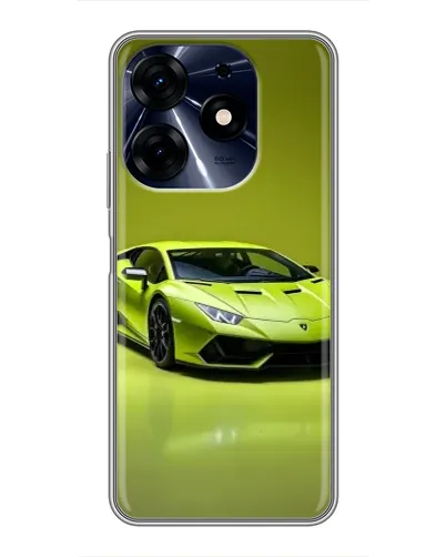 Чехол для TECNO Spark 10 Pro с картинкой «Салатовый Lamborghini Huracan» Чехол для TECNO Spark 10 Pro с картинкой «Салатовый Lamborghini Huracan»