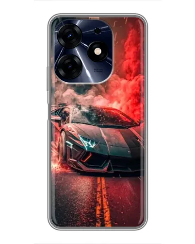 Чехол для TECNO Spark 10 Pro с картинкой «Lamborghini красный дым» Чехол для TECNO Spark 10 Pro с картинкой «Lamborghini красный дым»