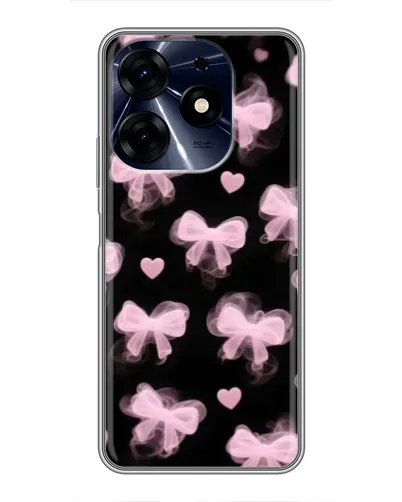 Чехол для TECNO Spark 10 Pro с картинкой «Геометрия банта»