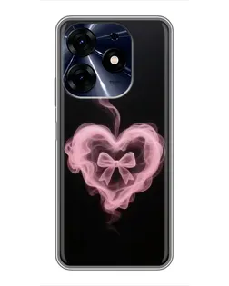 Чехол для TECNO Spark 10 Pro с картинкой «Дымчатое сердце»