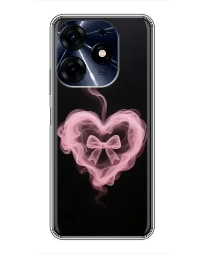 Чехол для TECNO Spark 10 Pro с картинкой «Дымчатое сердце»