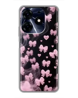 Чехол для TECNO Spark 10 Pro с картинкой «Неоновое кружево»