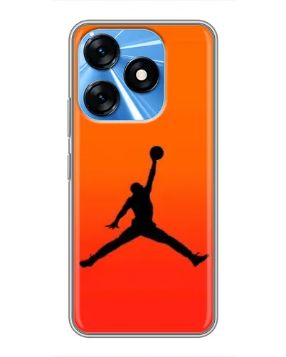 Чехол для TECNO Spark 10 с картинкой «Jordan Sunset»
