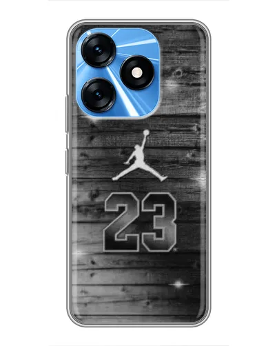 Чехол для TECNO Spark 10 с картинкой «Jordan Carbon 23»
