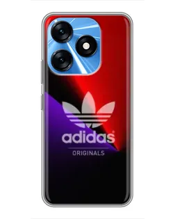Чехол для TECNO Spark 10 с картинкой «Adidas Red Neon» Чехол для TECNO Spark 10 с картинкой «Adidas Red Neon»