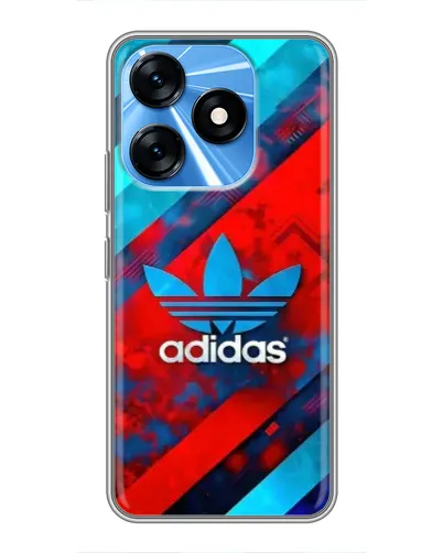 Чехол для TECNO Spark 10 с картинкой «Абстракция Adidas» Чехол для TECNO Spark 10 с картинкой «Абстракция Adidas»