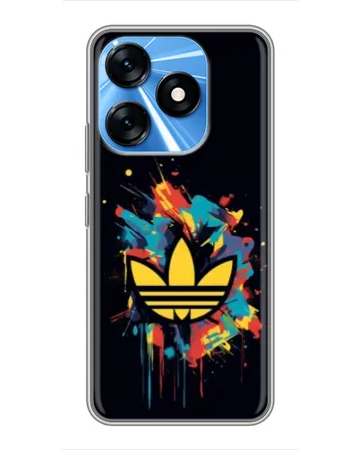 Чехол для TECNO Spark 10 с картинкой «Adidas Splash» Чехол для TECNO Spark 10 с картинкой «Adidas Splash»