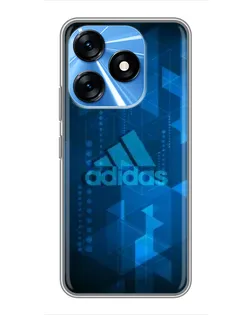 Чехол для TECNO Spark 10 с картинкой «Adidas Sport Art»