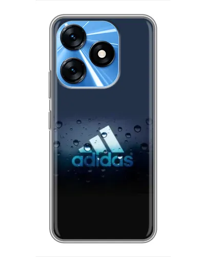 Чехол для TECNO Spark 10 с картинкой «Adidas Water Drops» Чехол для TECNO Spark 10 с картинкой «Adidas Water Drops»