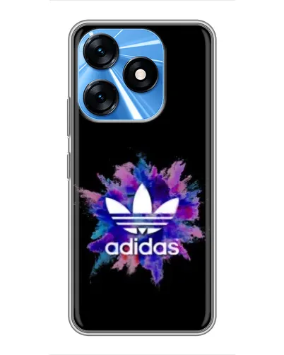Чехол для TECNO Spark 10 с картинкой «Взрыв красок Adidas» Чехол для TECNO Spark 10 с картинкой «Взрыв красок Adidas»