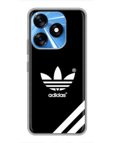 Чехол для TECNO Spark 10 с картинкой «Adidas с диагональными полосами» Чехол для TECNO Spark 10 с картинкой «Adidas с диагональными полосами»