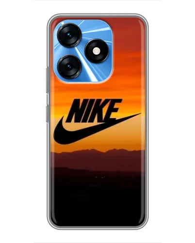 Чехол для TECNO Spark 10 с картинкой «Nike — вечерний горизонт»
