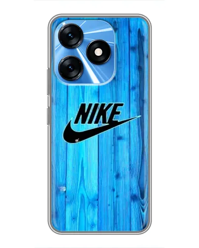 Чехол для TECNO Spark 10 с картинкой «Голубое дерево Nike»