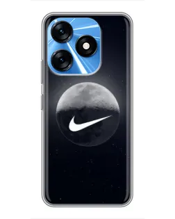 Чехол для TECNO Spark 10 с картинкой «Nike в стиле граффити» Чехол для TECNO Spark 10 с картинкой «Nike в стиле граффити»