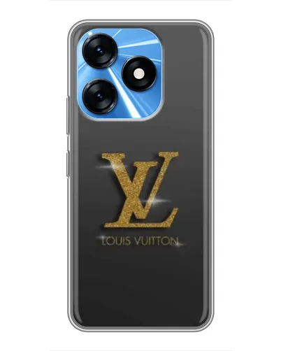 Чехол для TECNO Spark 10 с картинкой «Градиент Louis Vuitton»